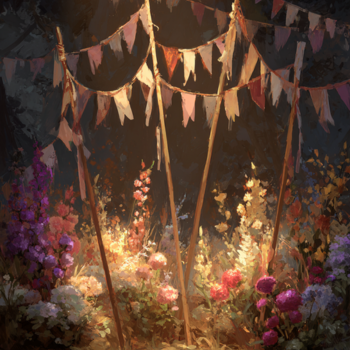 4 of Wands - Minor Arcana